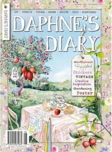 Daphne's Diary Magazine Issue 6 2024 Creative Inspiration Stickers Vintage - Picture 1 of 3