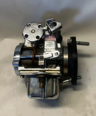 CARBURADOR EDELBROCK QUICK SILVER 2 CROMO HARLEY EVO BIG TWIN XL FXR Foto 1 de 4