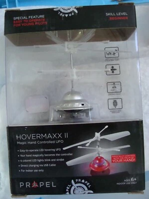 NEW Propel Hovermax 2.0 Magic Hand Controlled RC Remote Control Helicopter Toy - Image 1 of 4