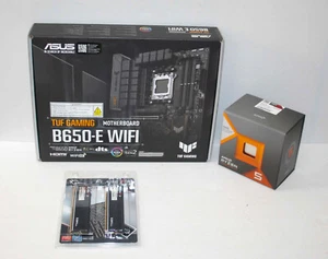 AMD Ryzen 5 7600X3D CPU ASUS B650-E TUF Gaming WiFi AM5 G.Skill 32GB DDR5 6000 - Bild 1 von 5