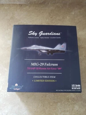 Witty Wings Sky Guardians MIG-29 Fulcrum 733IAP DE LA FUERZA AÉREA RUSA "09" Foto 1 de 4