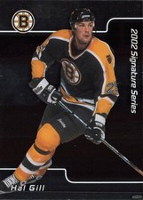 2001 Be a Player Signature Series #003 Hal Gill Boston Bruins