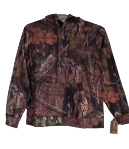 Mossy Oak Break Up Country Camo Pullover Rain Jacket XL NEW - Picture 1 of 8