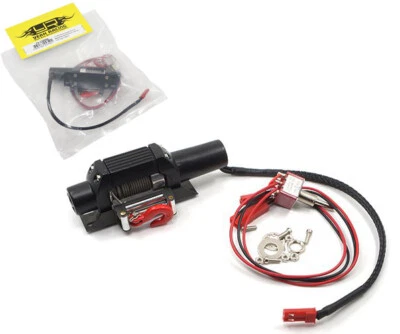 Yeah Racing YA-0388BK 1/10 RC Rock Crawler HD Steel Wired Winch Type C Black - Image 1 of 2