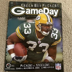 GameDay Program Green Bay Packers Vs Pittsburgh Steelers 11/6/2005 (Brett Favre) - Picture 1 of 4