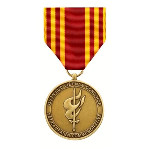 Medalla conmemorativa de la campaña TET de Vietnam - Imagen 1 de 4