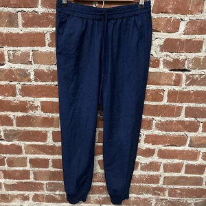 J Crew Jogger Dress Casual Pants Sz 2 Blue Wool - Picture 1 of 3