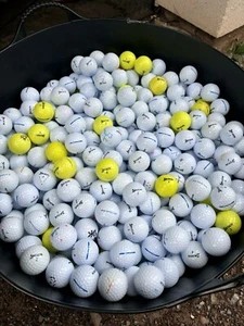 40 x Srixon AD333 Golf Balls - Grade B( White & Yellow ) - Picture 1 of 1