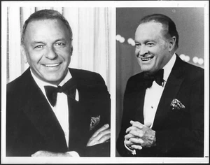 Frank Sinatra Bob Hope 1980er Original NBC TV Promo Foto - Bild 1 von 2