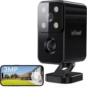 2K Wireless Security Camera Outdoor Battery Rechargeable Home WIFI IP CCTV AU - Picture 1 of 10