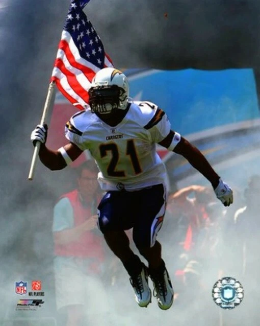 LaDainian Tomlinson San Diego Chargers Licensed 8 X 10 Photo AAIR001 - Image 1 of 1