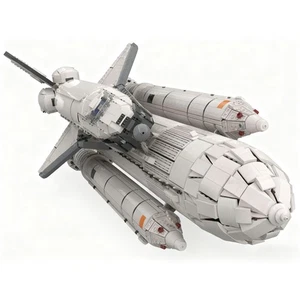 Mocs Bloques de Construcción Transbordador Espacial-Columbia Juegos Ladrillos Juguetes Kits 6257 Piezas - Imagen 1 de 3