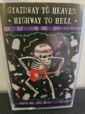 STAIRWAY TO HEAVEN/HIGHWAY TO HELL Various 1989 CASSETTE TAPE BON JOVI SKID ROW - Image 1 of 4