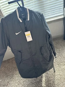 Nike Bomberjacke Damen grau Größe S, neu mit Etikett, leichter Windschutz Reißverschluss - Bild 1 von 17