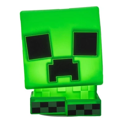 Minecraft Creeper SquishyGlo Silicone Light with Rechargeable USB Cable - Image 1 of 4