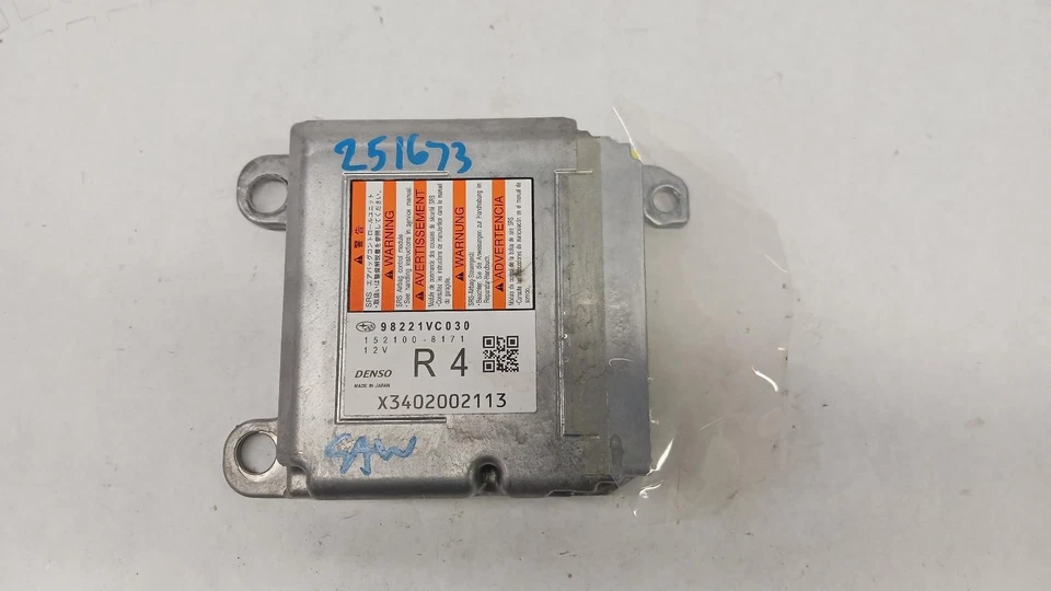 '22 SUBARU WRX Air Bag módulo de control OEM ¡1 año de garantía! Foto 1 de 4