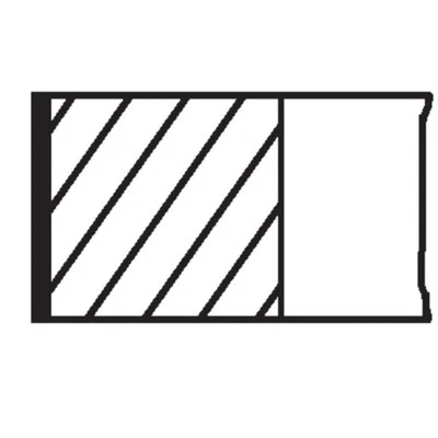 Kolbenringsatz MAHLE 681 RS 00110 0N1 für Hyundai Kia Ix20 Cee'd SW Soul I I30 - Bild 1 von 3