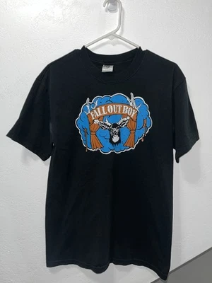 🔥Y2k Fall Out Boy Shirt From Under The Cork Tree Emo Deer Sz Medium - Image 1 of 4