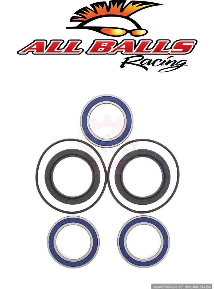 Rolamentos de eixo de roda traseira 2008-2014 Kawasaki Kfx450r todas as bolas Kfx450 25-1560 - Imagem 1 de 4