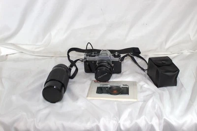 Pentax Super Program 35mm SLR Camera w 50mm & 80-200mm Lenses - Image 1 of 4