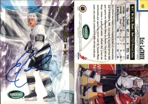 Eric LaCroix Signed 1995-96 Parkhurst International #107 Card Los Angeles Kings - Picture 1 of 1