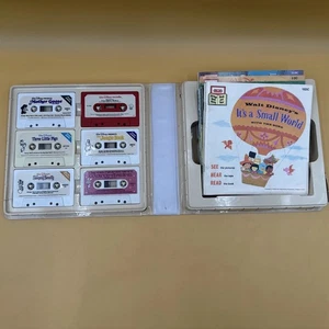 Vintage Walt Disney Take-a-Tape Along Geschichtenerzähler Kassette & Mitlesebuch Set - Bild 1 von 21