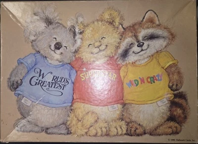 Vintage Springbok 1980 Shirt Tales Puzzle 100 Pieces *Complete* Hallmark  - Image 1 of 4