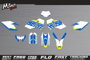 Graphics Kit Husaberg FE 2001 2002 2003 2004 2005 Premium Decals Stickers Design - Picture 1 of 7