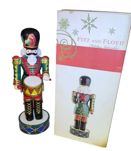 Fitz & Floyd Holiday Nussknacker Schlagzeuger Weihnachten mit Box - Bild 1 von 11
