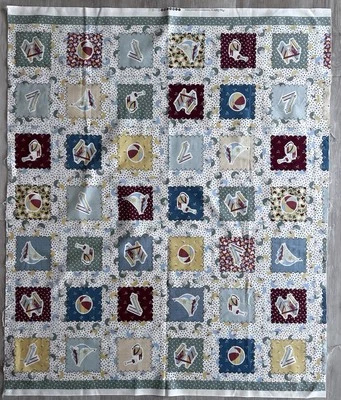 "Play Date" 2008 Thimbleberries RJR telas de algodón estampado retro ~ 1 yarda Foto 1 de 4