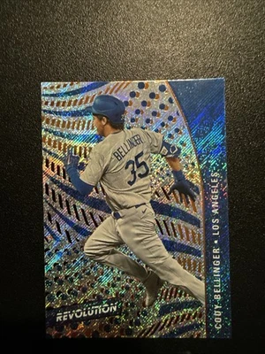 2021 Panini Chronicles - Revolution Cody Bellinger #52 Fractal - Image 1 of 2