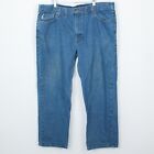 Carhart Men's Relaxed Fit Straight Leg Denim Jeans Size 44 X 32