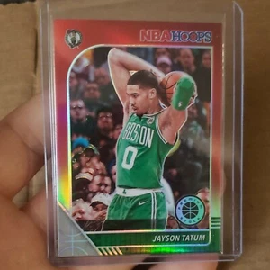 2019-20 NBA Hoops Premium Stock JAYSON TATUM SP RED Blaster PRIZM🏀🔥CELTICS - Picture 1 of 12