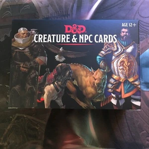 Dungeons & Dragons Spellbook Cards: Creature & Npc Cards (D&D Accessory) 5E - Picture 1 of 6