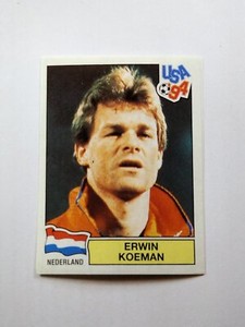 1994 ERWIN KOEMAN NETHERLANDS FIFA TOILET USA PANINI FIGURE #423 REC