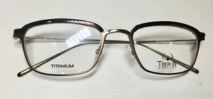 Teka Eye Glasses frame brand new MEN/WOMEN.TEKA 425 COL 2 48-19-140 - Picture 1 of 2