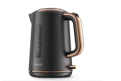 Hervidor de agua Kenwood Abbey Lux 3KW filtro extraíble de ebullición rápida 1,7 L gris/oro rosa Foto 1 de 4