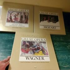 3 Box Time Life Records Metropolitan Centennial Collection Opera Mozart Wagner