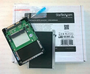 € 36+IVA STARTECH CFAST2SAT25 CFast Card to SATA Adapter with 2.5" Housing - Picture 1 of 1