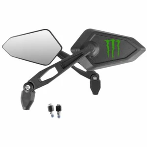 2 Espejos Street Verde Rasguño Monster Ducati 800 Monster S2R 2005-2007 - Imagen 1 de 3