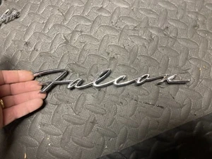 1963 Ford Falcon Car Emblem C3DB-62291A36-A Great Shape - Picture 1 of 13