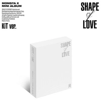 MONSTA X [SHAPE OF LOVE] Mini Kihno Album Air-Kit+Foto Karte K-POP SEALED - Bild 1 von 4