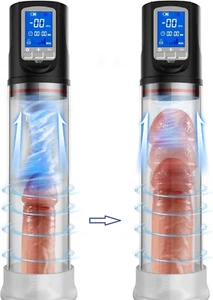 Electric Penis Pump - Automatic Vacuum Penis Enlarger Pump Penis Enlargement Vac - Picture 1 of 8