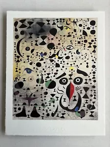 The Beautiful Bird Revealing the Unknown After Joan Miró Screen Print - Picture 1 of 14