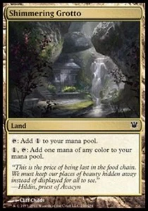 *MRM* FR/VF 4x Grotte chatoyante ( Shimmering Grotto) MTG Innistrad - Picture 1 of 1
