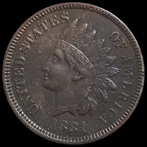 1881 Indian Head Cent Penny ~ Nice Detail (IH1-101) Cover