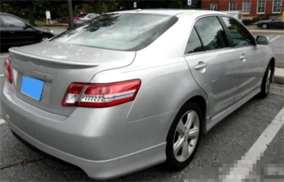 Factory Style Rear Silver Spoiler Wing Lip For 2007-2011 Toyota Camry Sedan ABS - Imagem 1 de 3