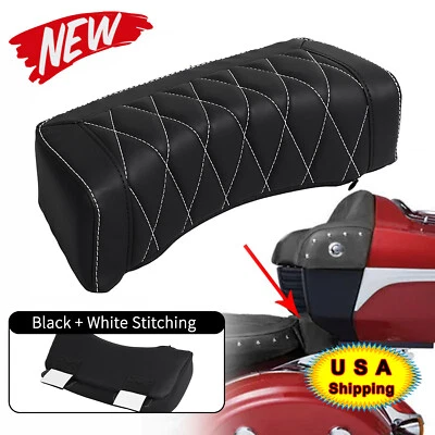 Almohadilla de llenado de maletero de asiento trasero de motocicleta para Indian Roadmaster Classic Chieftain Foto 1 de 4