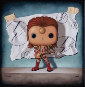 Nigel Humphries - Ziggy Stardust - Limited Edition Print - 86/295 - Unframed - Picture 1 of 1