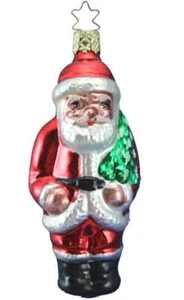 Inge Glas OWC 2303 Babbo Natale in piedi - Collezione Heritage NUOVO con confezione regalo GRATIS - Foto 1 di 2